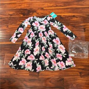 NWT Posh Peanut TENNI Longsleeve Twirl Dress Sz 7